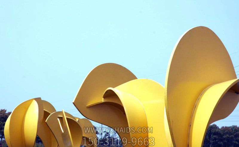 不锈钢喷金烤漆工艺抽象花朵博鱼网页版