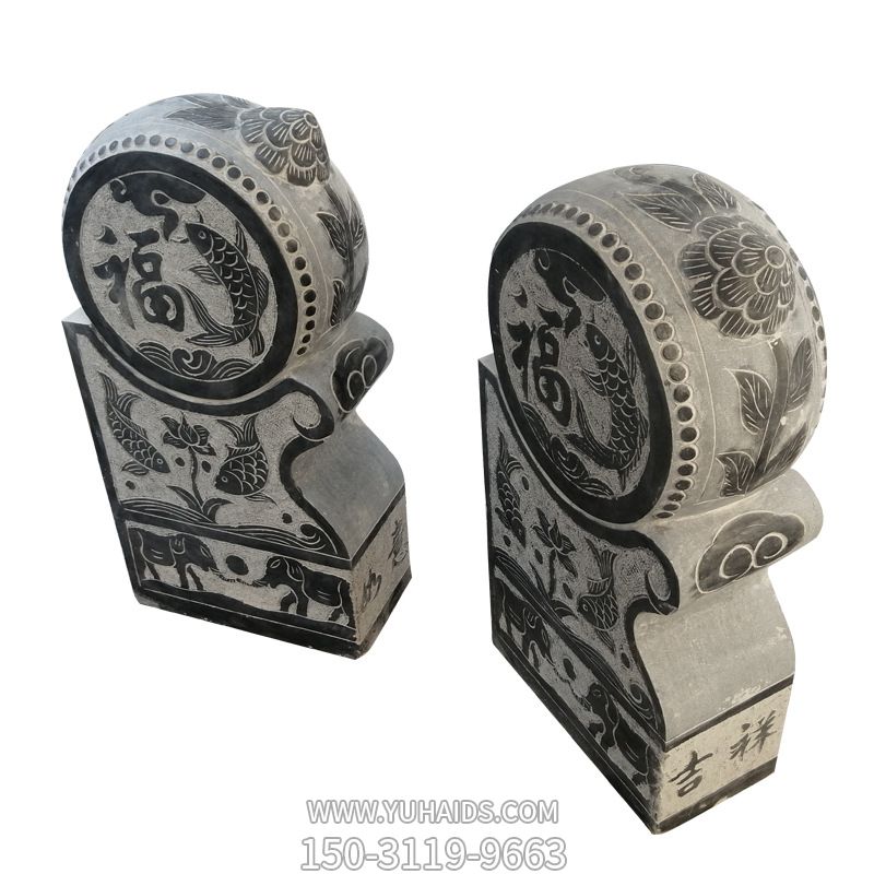 花岗岩青石抱墩抱鼓石抱鼓摆件博鱼网页版