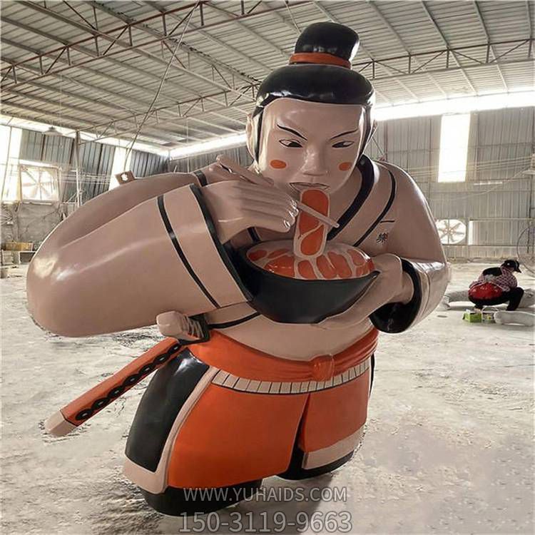 日式寿司店铺玻璃钢彩绘卡通人物博鱼网页版