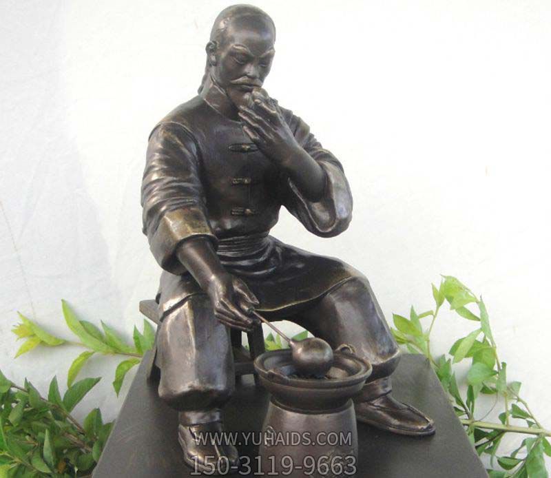园林景观古代中医制药文化人物玻璃钢博鱼网页版