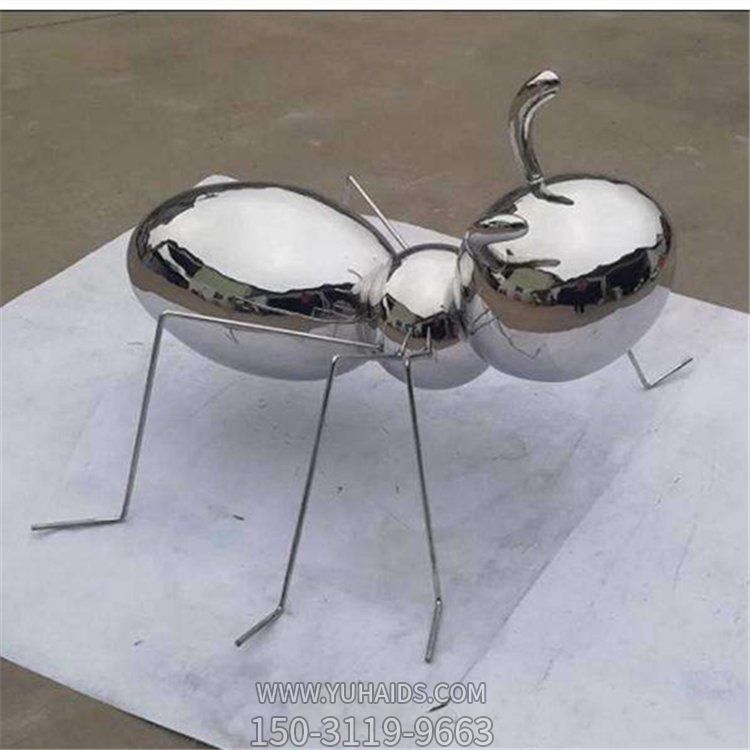 动物景观不锈钢户外镜面蚂蚁梅花鹿博鱼网页版