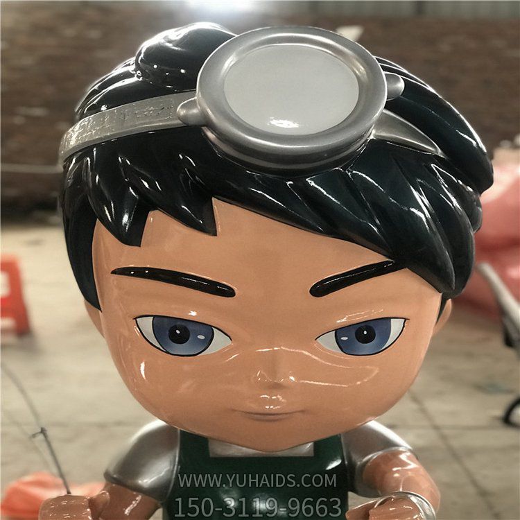 玻璃钢彩绘卡通公园人物博鱼网页版