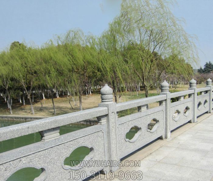 河道拱桥上大理石栏杆扶手博鱼网页版