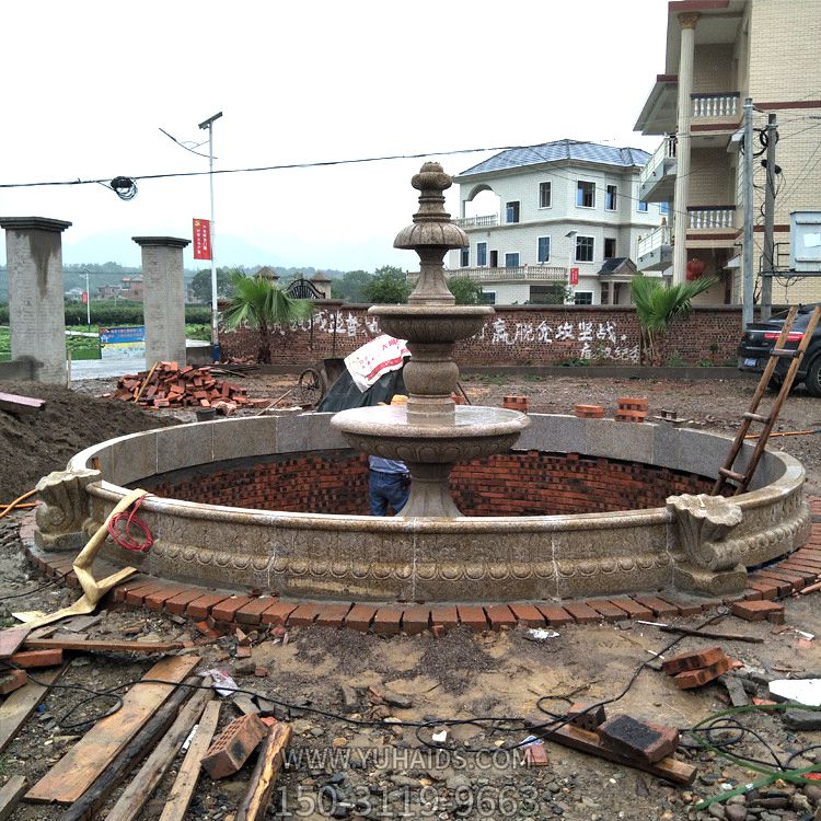 汉白玉喷泉石雕博鱼网页版