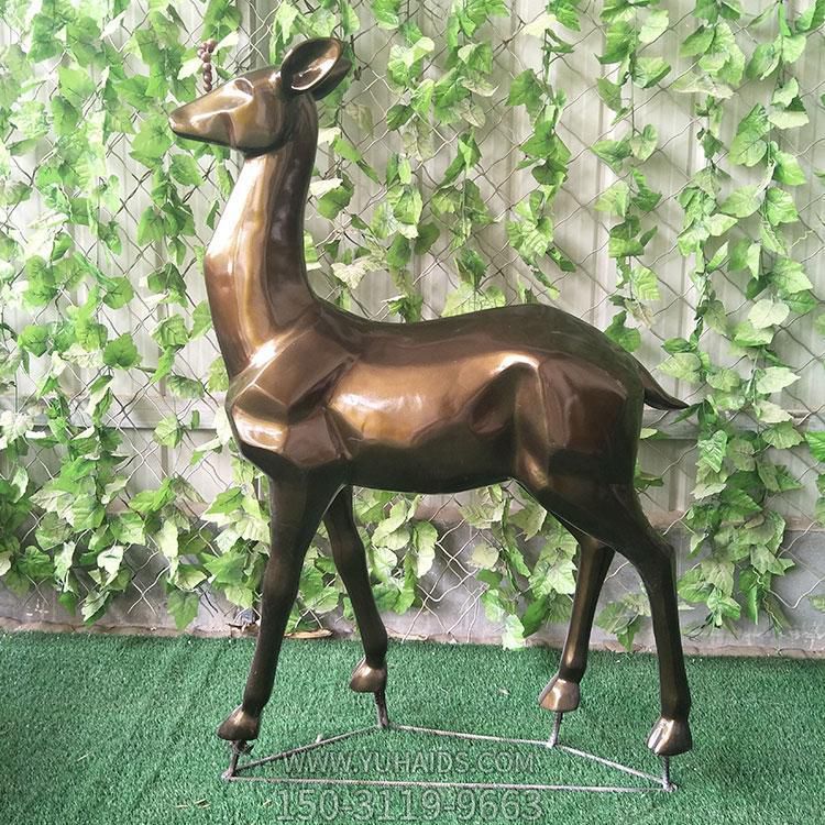 玻璃钢鹿，仿铜效果，可改色博鱼网页版