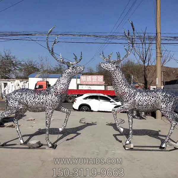 公园不锈钢抽象镂空景观博鱼网页版