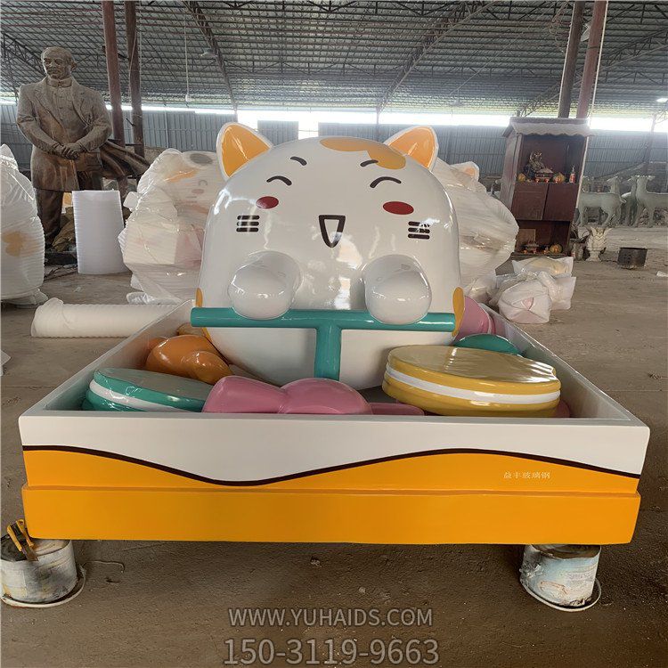 商场玻璃钢卡通动物博鱼网页版