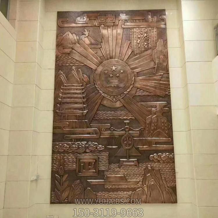 室内浮雕警徽影壁摆件博鱼网页版