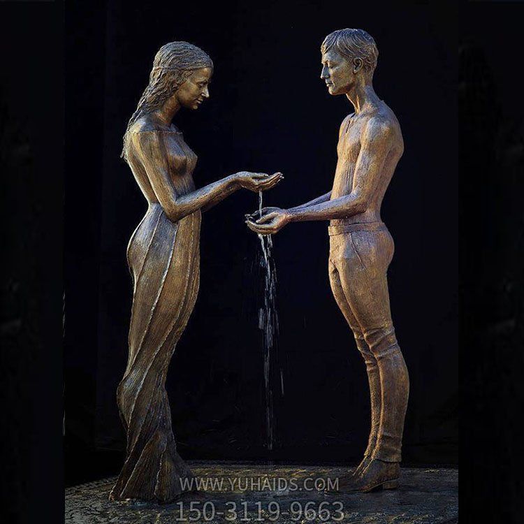 公园户外铜的户外园林景观人物博鱼网页版