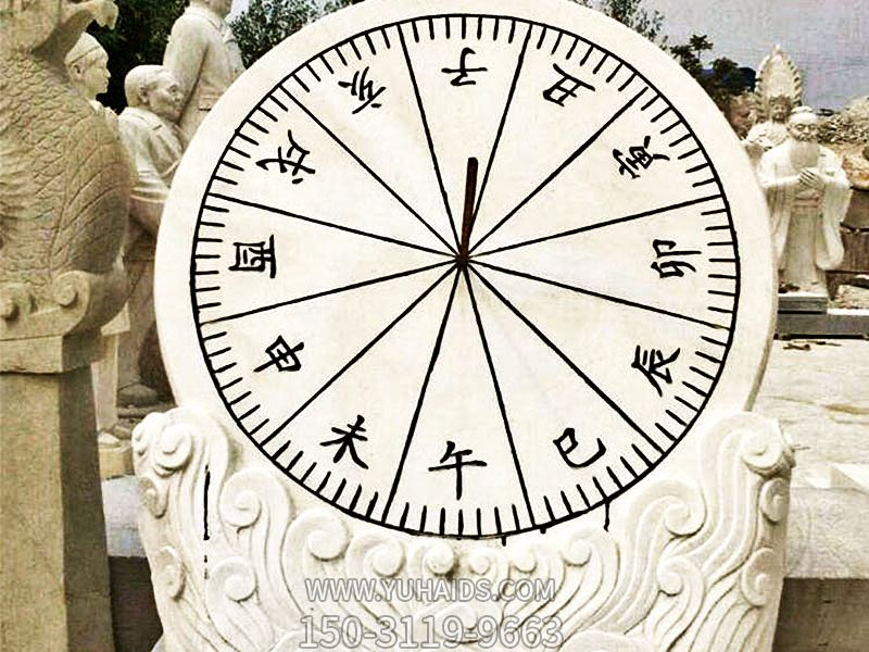 公园创意浮雕石雕古代计时器日晷博鱼网页版