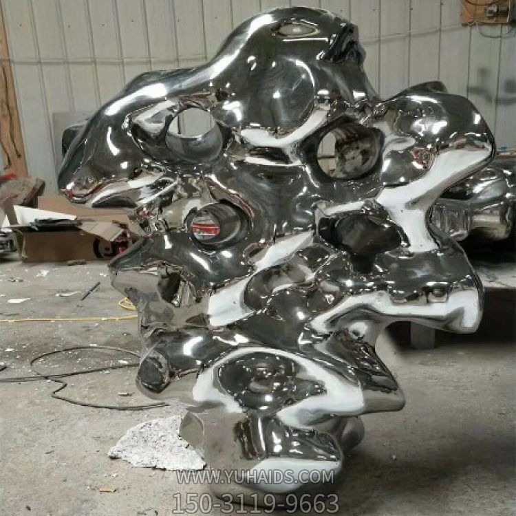 喷泉水景不锈钢镜面珊瑚石博鱼网页版