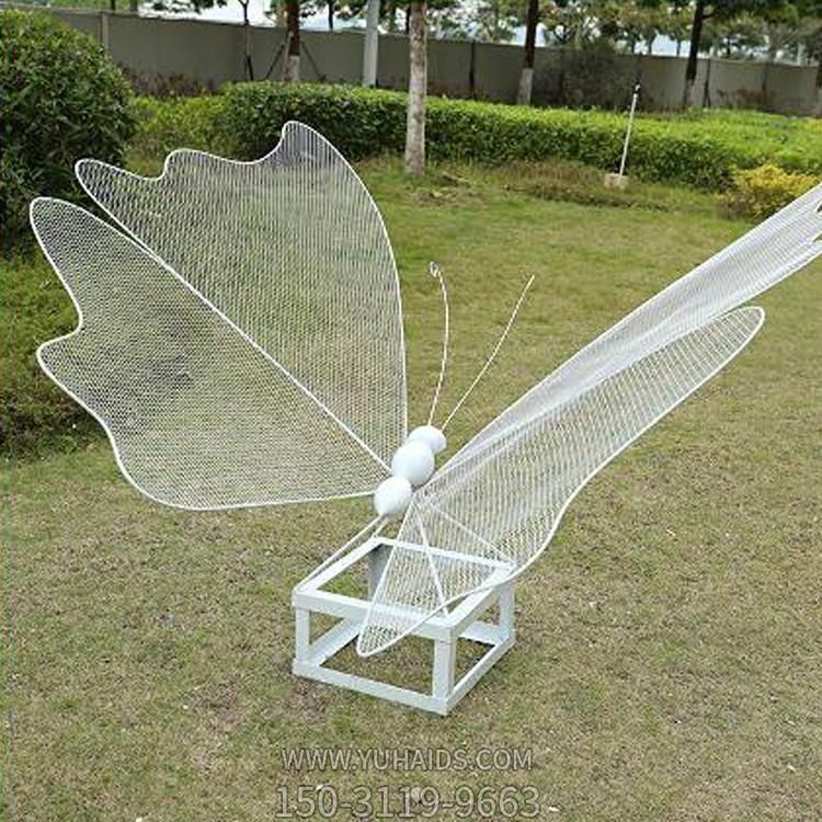 草坪装饰公园不锈钢镂空蝴蝶博鱼网页版