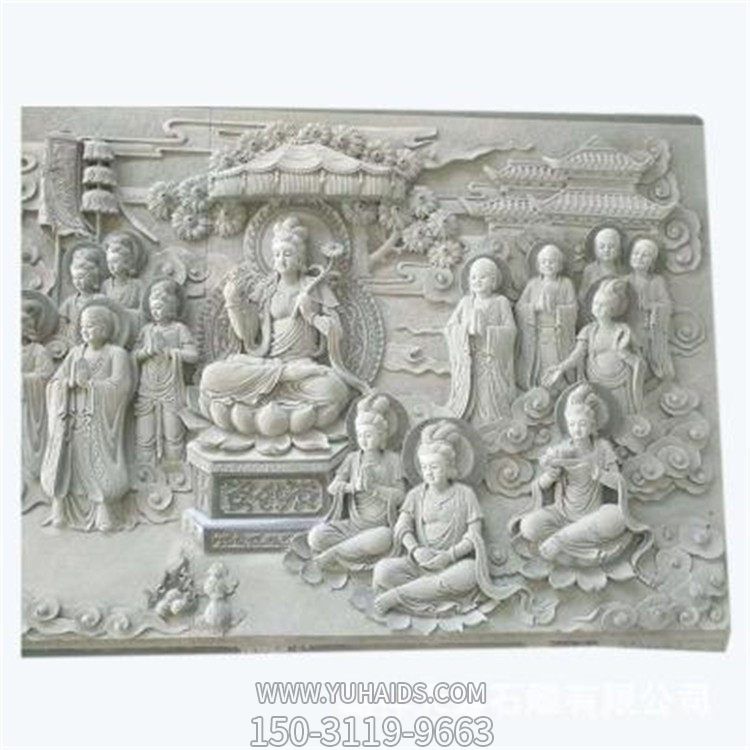 大理石石雕园林景观摆件庭院门口大型壁画博鱼网页版