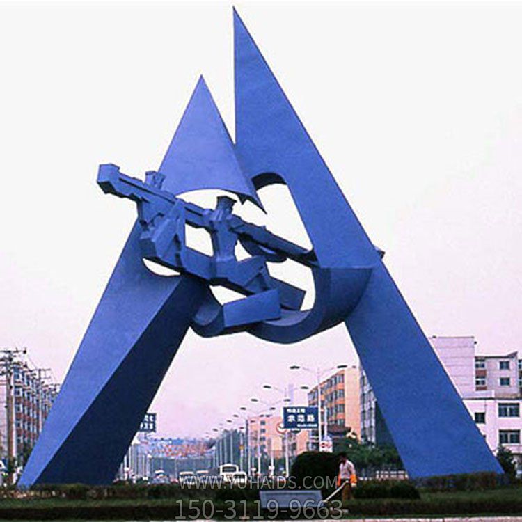 大型园林广场摆放不锈钢创意造型景观博鱼网页版