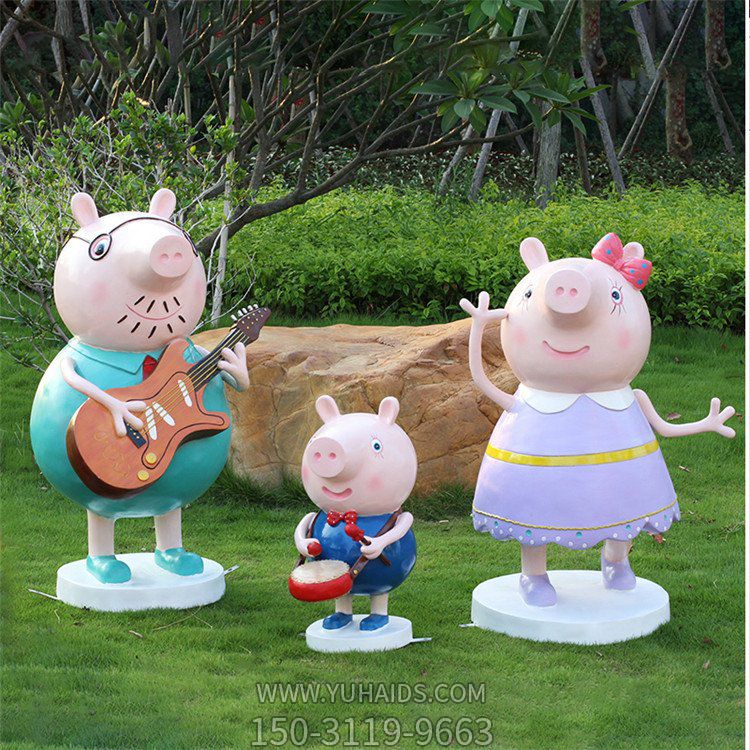 小猪佩奇，猪宝宝，乔治和佩奇弹琴唱歌博鱼网页版