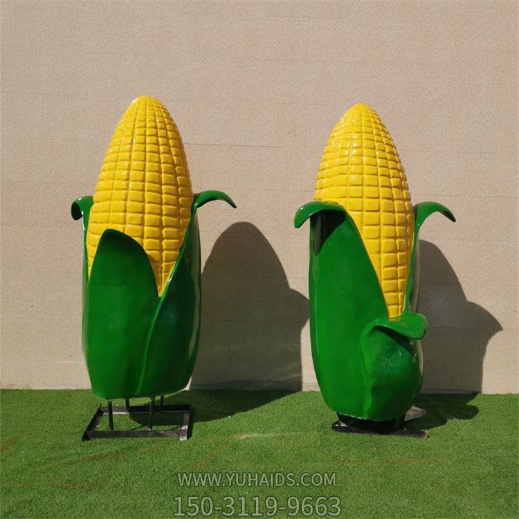 农场装饰玻璃钢卡通仿真大型玉米博鱼网页版