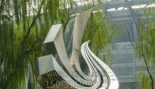 公园售楼别墅抽象不锈钢创意抽象鸽子博鱼网页版