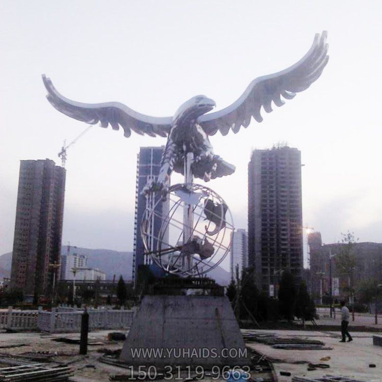 创意不锈钢户外园林景观老鹰博鱼网页版