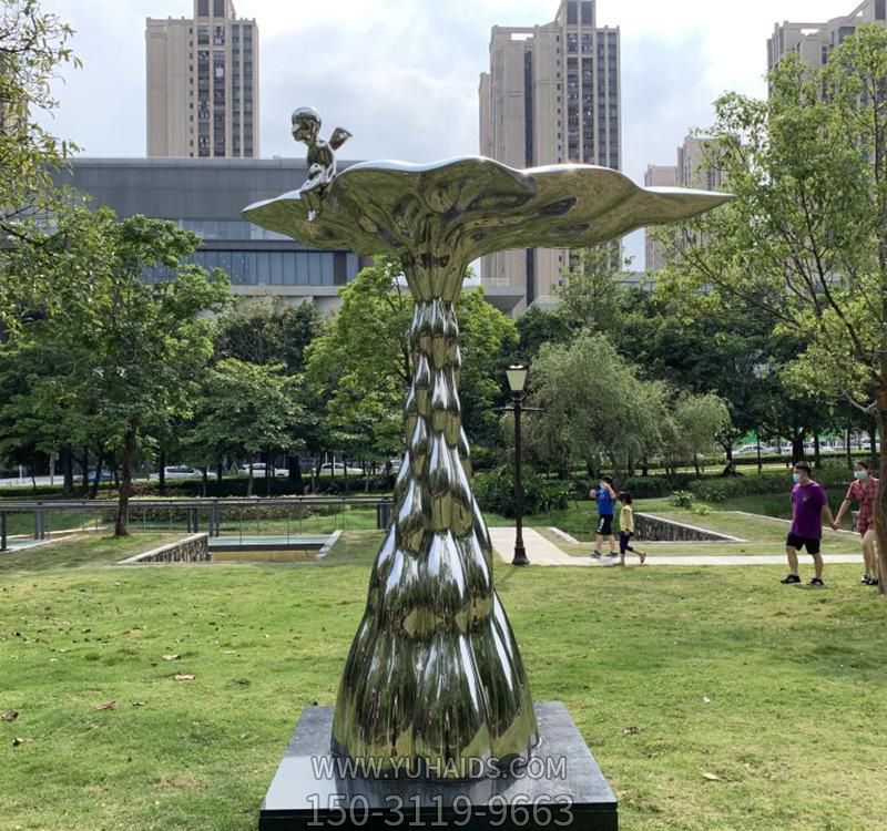 抽象不锈钢切面叶子水滴博鱼网页版