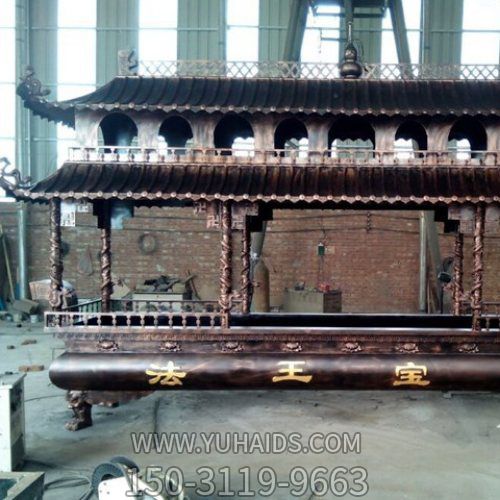宗教寺庙大型铜香炉博鱼网页版