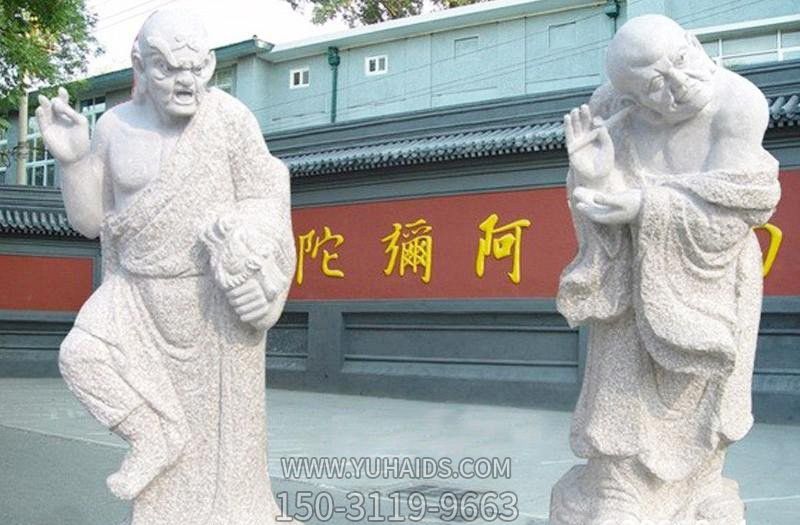 景区创意大理石石雕十八罗汉博鱼网页版