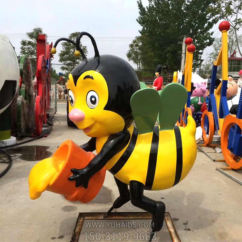 公园商场采花蜜玻璃钢蜜蜂博鱼网页版