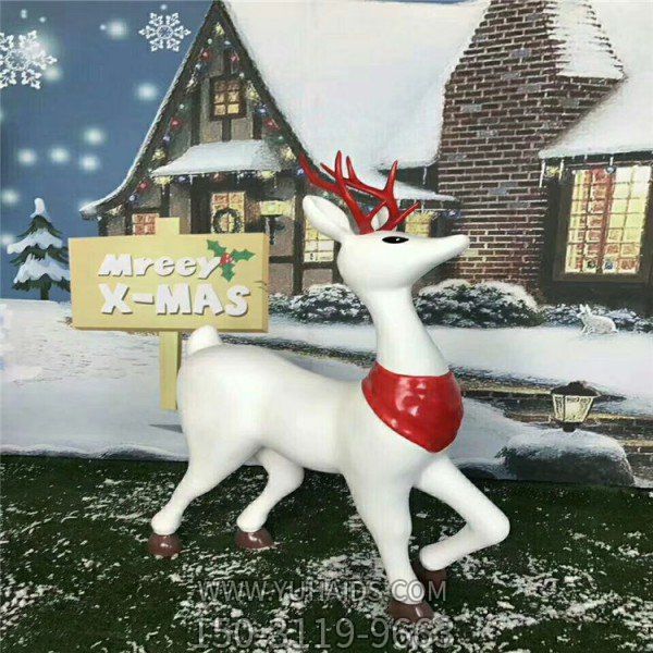 玻璃钢圣诞主题卡通圣诞老人博鱼网页版