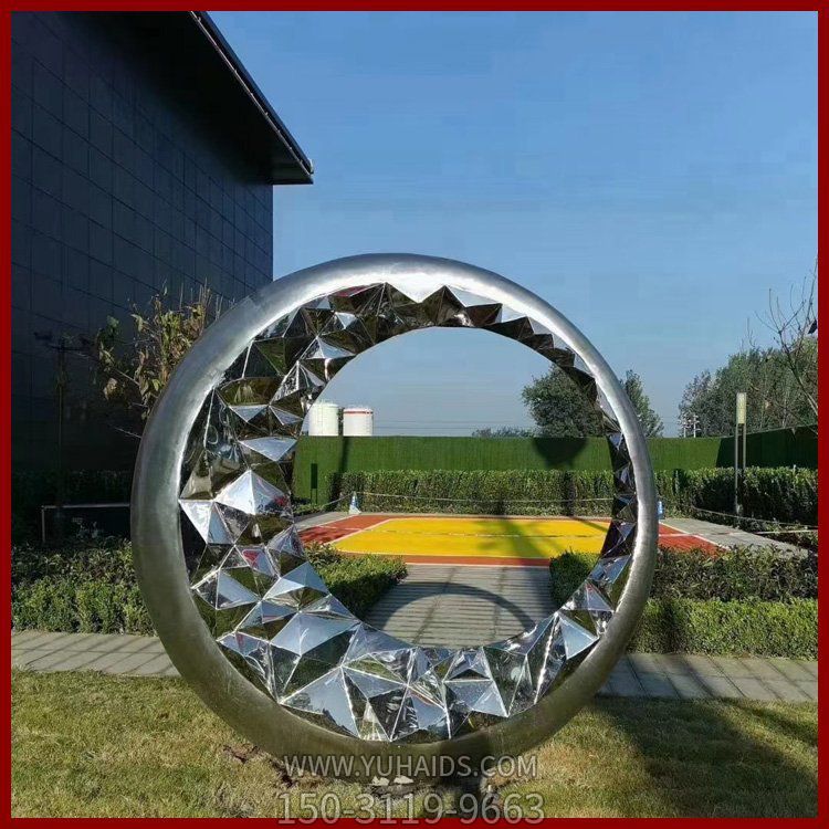 不锈钢异性块面镜面圆环博鱼网页版