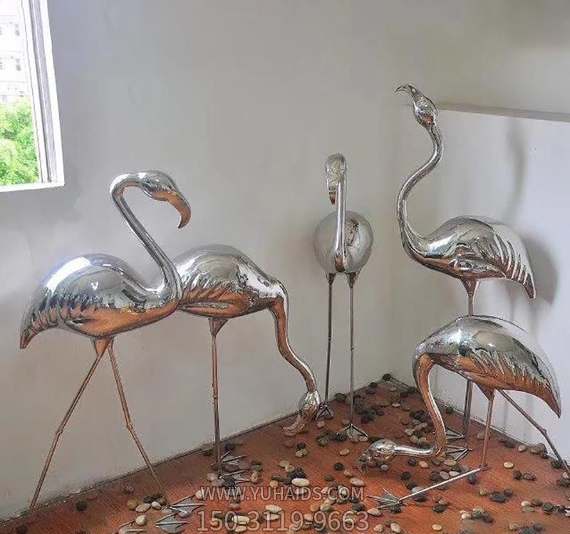 室内商场摆放不锈钢火烈鸟博鱼网页版