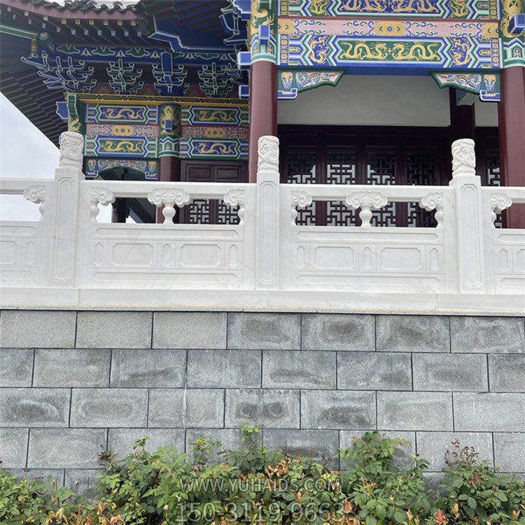 景区庭院公园汉白玉石栏杆博鱼网页版