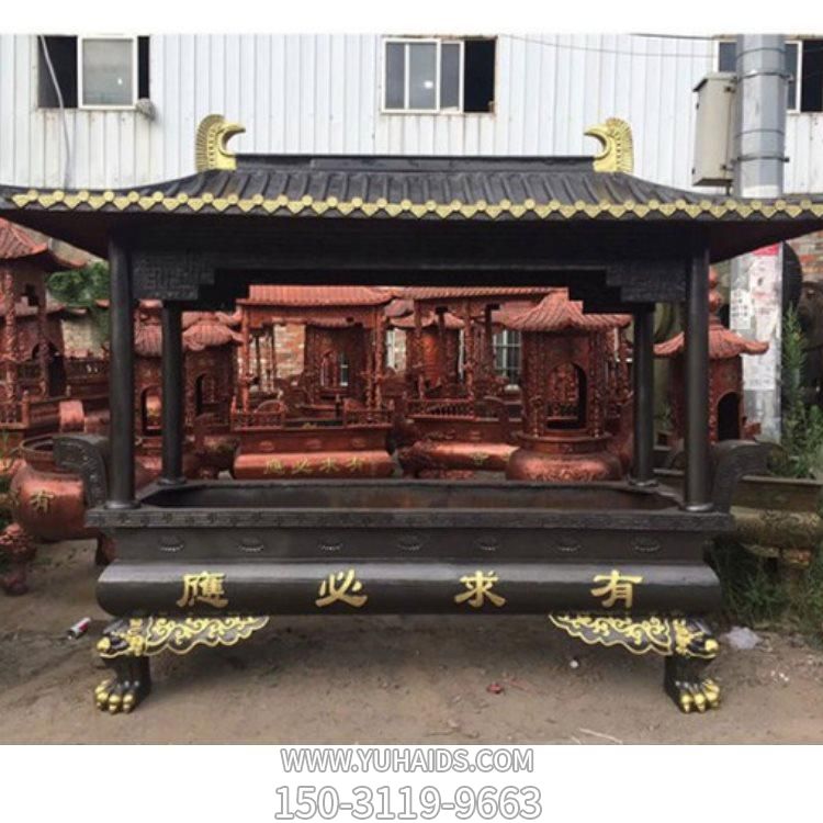 大型玻璃钢仿铜祈福香炉博鱼网页版