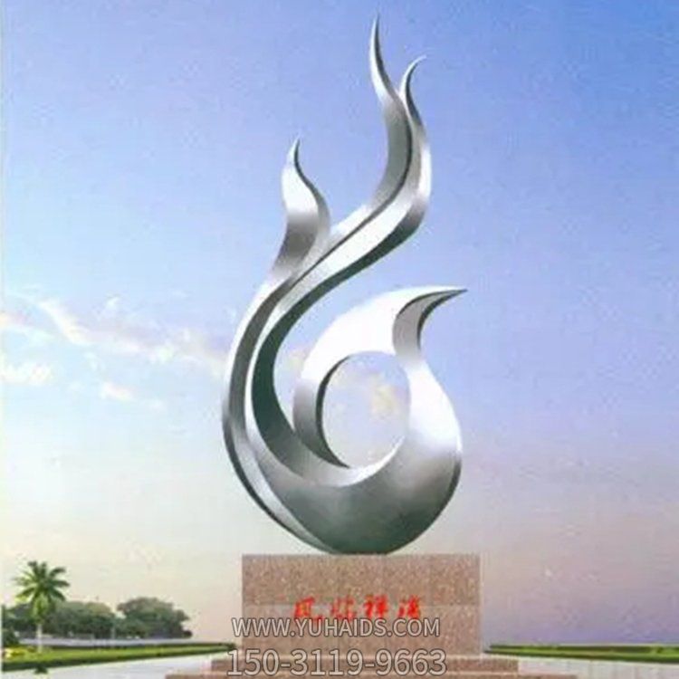 景观不锈钢抽象广场大型凤凰博鱼网页版
