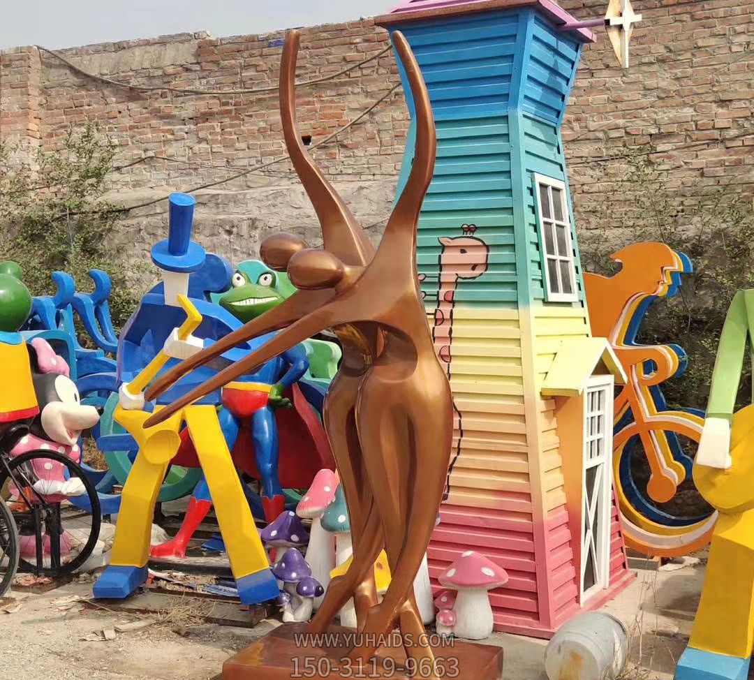 不锈钢广场芭蕾双人舞博鱼网页版