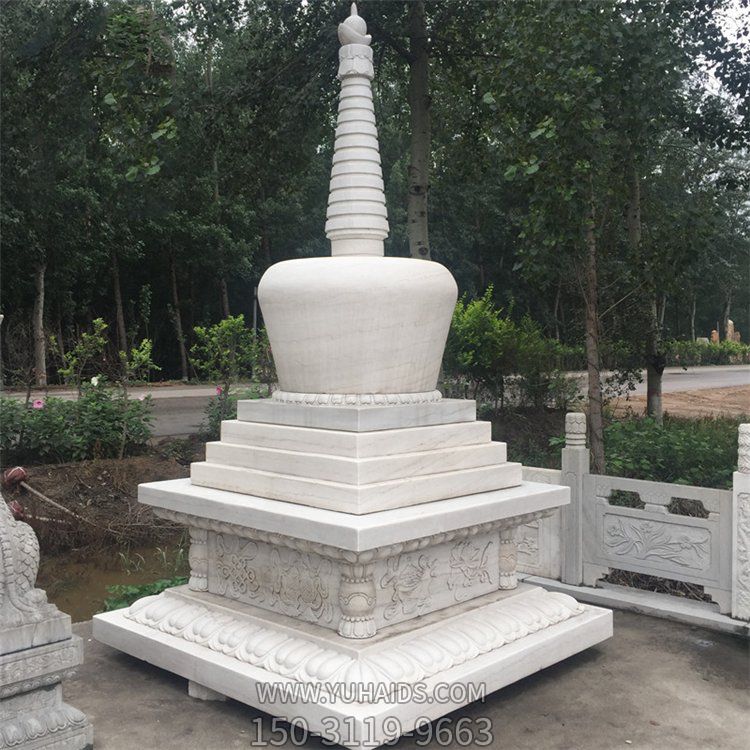 石雕七宝如来藏经佛塔大型寺庙室外供奉宝塔博鱼网页版