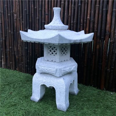 户外草坪大理石石雕园林景观摆件石灯博鱼网页版