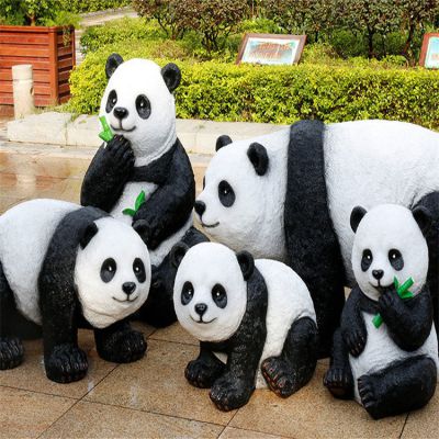 玻璃钢熊猫仿真动物博鱼网页版