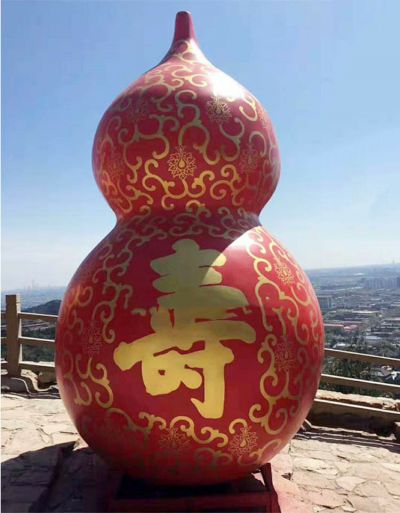 广场玻璃钢大型景观寿葫芦博鱼网页版