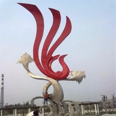 户外园林广场抽象凤凰博鱼网页版