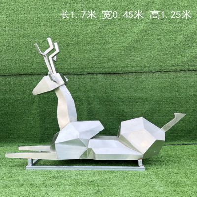 不锈钢大块面抽象鹿博鱼网页版