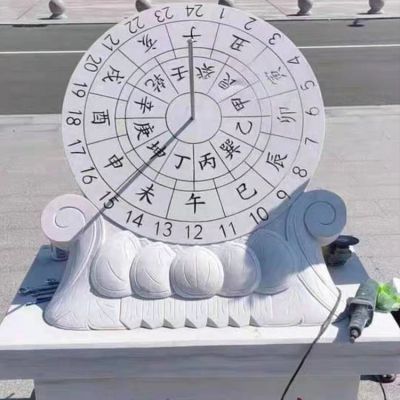 公园创意石雕古代计时器日晷博鱼网页版