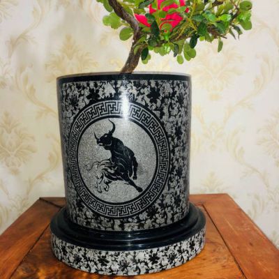 砂石石雕户外园林花盆博鱼网页版