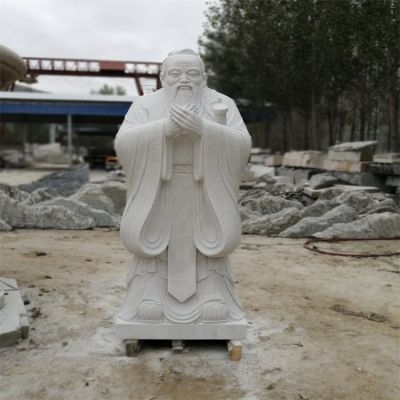 大理石石雕园林户外古代名人人物博鱼网页版