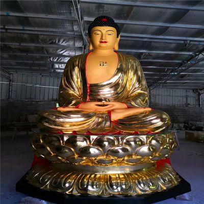 大型不锈钢喷金烤漆寺庙三宝佛博鱼网页版