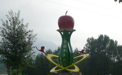 彩绘不锈钢苹果之乡博鱼网页版