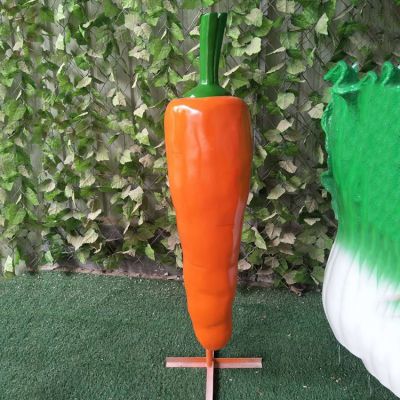 胡萝卜，玻璃钢仿真蔬菜