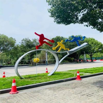 不锈钢抽象博鱼网页版体育运动人物博鱼网页版