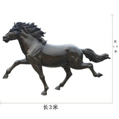 玻璃钢仿铜户外园林景观马博鱼网页版