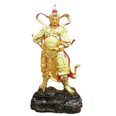 喷金烤漆寺庙供奉四大金刚博鱼网页版