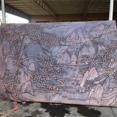 浮雕大型铜雕壁画博鱼网页版摆件