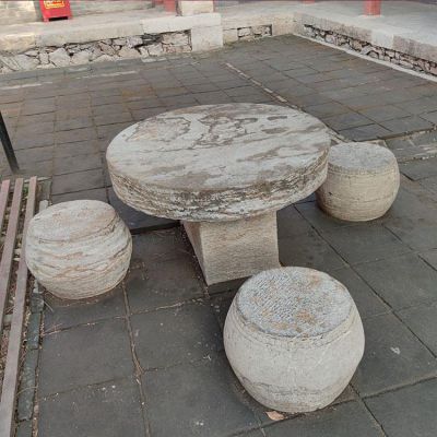 大理石石雕户外景观石桌石凳博鱼网页版